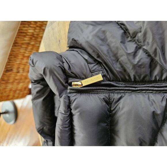 Michael Kors Packable Down Fill Black Puffer Longline Jacket Women's Size 1X - Picture 4 of 8